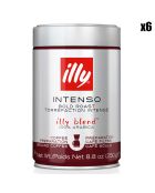 6 Boîtes de Café Moulu Cafetière Filtre Torréfaction Intense - 6x250 gr