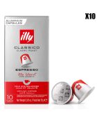 10 Boîtes de 10 Capsules Compatibles Classico - 10x57 gr