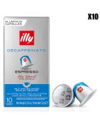 10 Boîtes de 10 Capsules Compatibles Décaféiné - 10x57 gr
