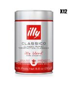 12 Boîtes de Café Moulu pour Cafetière Moka Torréfaction Classique - 12x250 gr