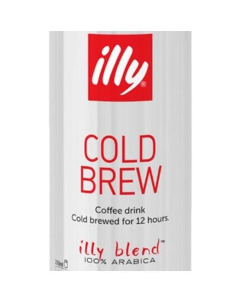 12 Canettes Illy Cold Brew Classico - 12x250 ml