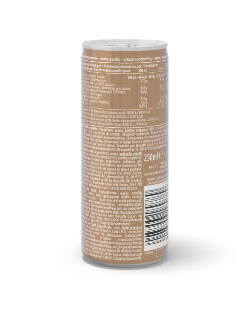 12 Canettes Illy Cold Brew Latte Macchiato - 12x250 ml