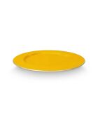 2 Assiettes de présentation Pip Chique  jaunes - 32x32x1.3 cm