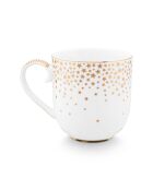 6 Petits mugs en Porcelaine Royal Winter White blancs - 7.6x10.6x8.2 cm
