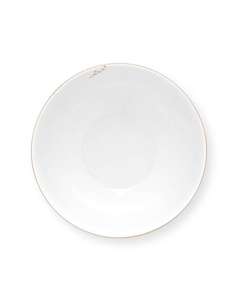 6 Bols à céréales en Porcelaine  Royal Winter White  blancs - D.15 cm