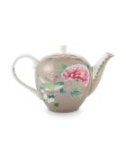 Théière en Porcelaine Blushing Birds kaki - 14.5x19.5x14.1 cm