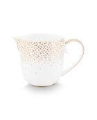 Pot à crème en Porcelaine Royal Winter White  blanc - 7.4x12.3x8.4 cm