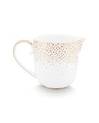 Pot à crème en Porcelaine Royal Winter White  blanc - 7.4x12.3x8.4 cm