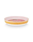 6 Repose sachet en Porcelaine  La Majorelle  roses - 9x9x1.8 cm