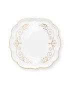 6 Repose sachet en Porcelaine  Royal Winter White  blancs - 10.2x10.2x0.3 cm
