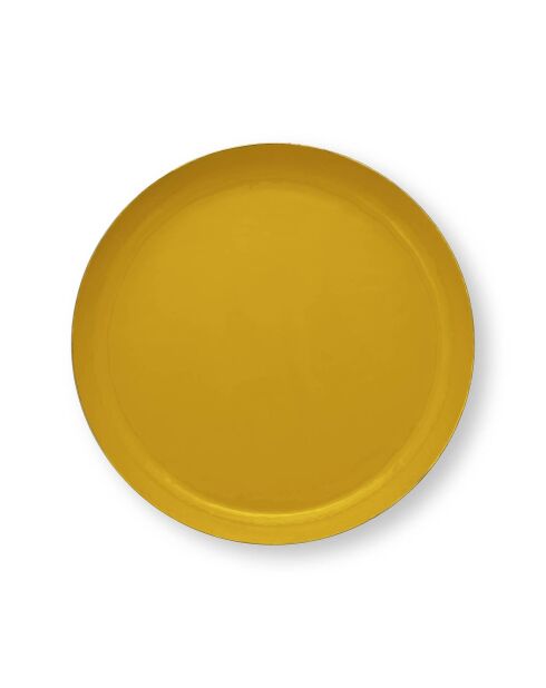 Plateau Ocre jaune - 40x40x4 cm