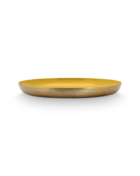 Plateau Ocre jaune - 40x40x4 cm