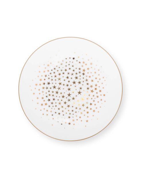 Candle Box en Porcelaine Royal Winter White  blanc - 11.7x11.7x9.6 cm