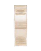 Vase plat en Porcelaine  Royal Winter White blanc - 4.5x15.5x16.5 cm