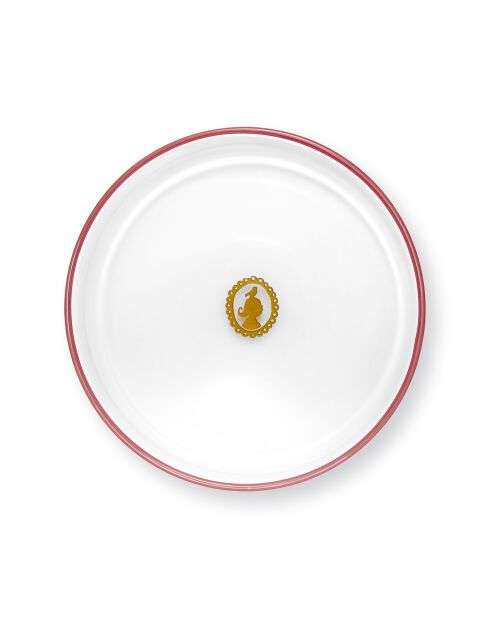 6 Verres à eau Pip Chique  roses - 7x7x8.5 cm