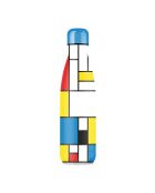 Bouteille Isotherme Artiste  blanche - 7x7x27 cm