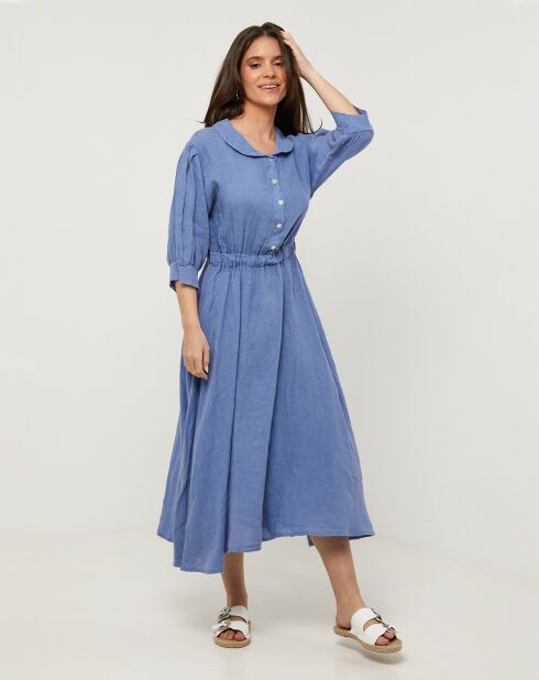 Robe 100% Lin Shana jean