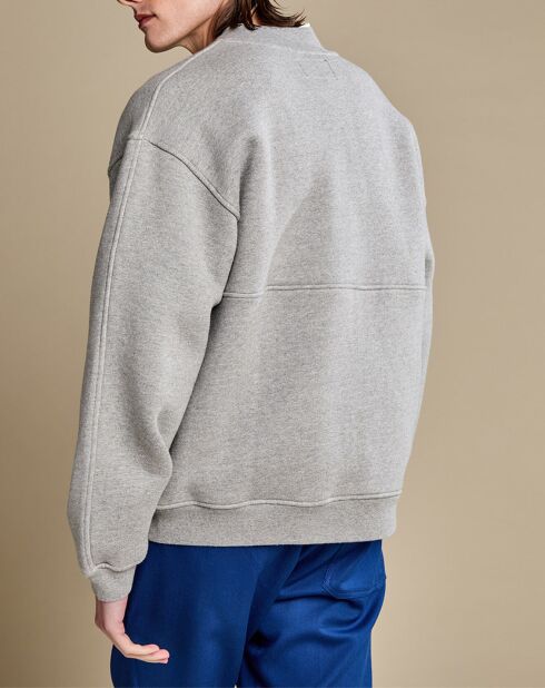 Bomber oversize Machine gris