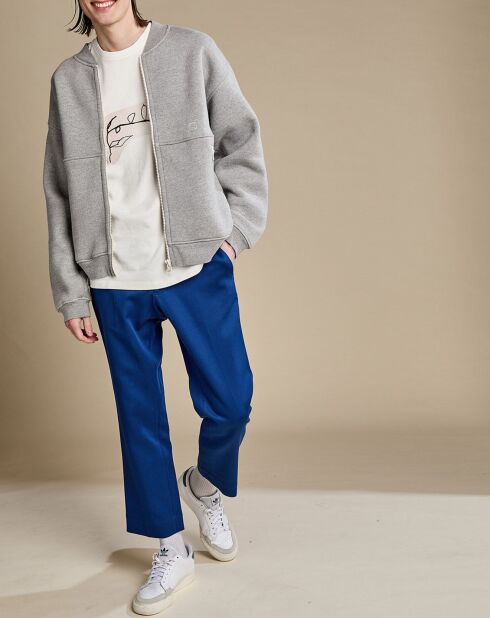 Bomber oversize Machine gris
