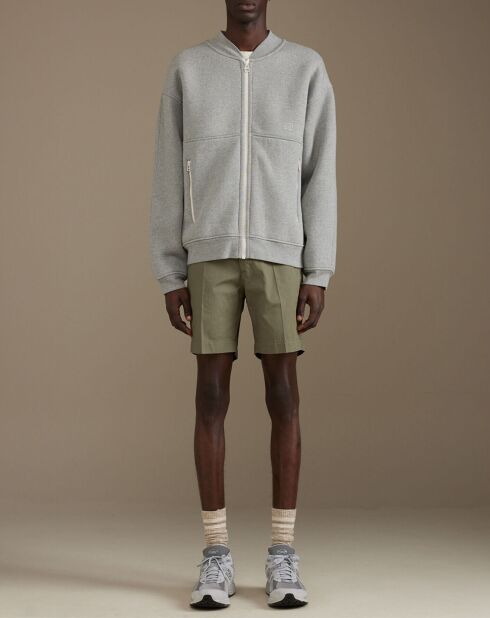 Bomber oversize Machine gris