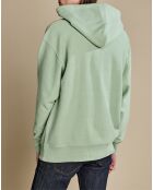 Sweat à capuche 100% Coton Bio Fredo basil