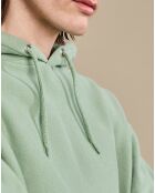 Sweat à capuche 100% Coton Bio Fredo basil
