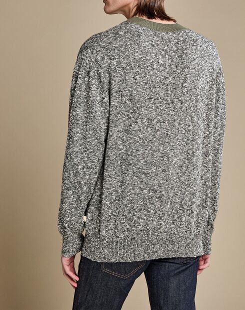 Pull Notka vert/noir