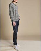 Pull Notka vert/noir
