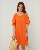 Robe 100% Lin Meline orange