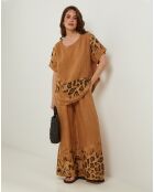Top 100% Lin Sacha camel