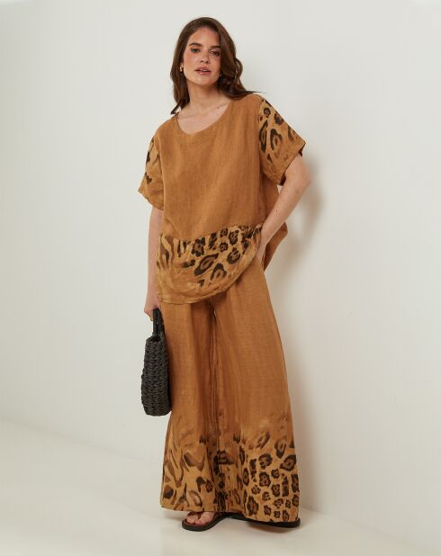 Top 100% Lin Sacha camel