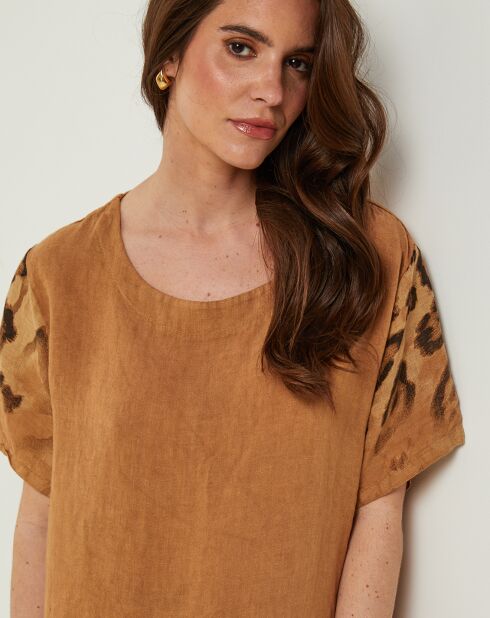 Top 100% Lin Sacha camel