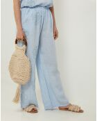 Pantalon 100% Lin Uma ciel