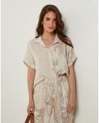 Chemise 100% Lin Adeline beige