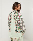 Chemise 100% Lin Daria verte