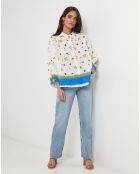 Chemise 100% Lin Benedicte bleue