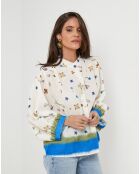 Chemise 100% Lin Benedicte bleue