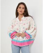Chemise 100% Lin Benedicte rose
