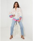 Chemise 100% Lin Benedicte rose