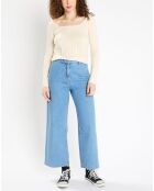 Pull en Laine & Cachemire Sacha col danseuse écru