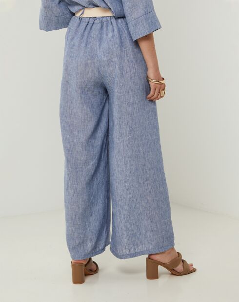 Pantalon 100% Lin Louane jean