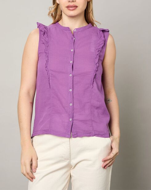 Top Teory violette