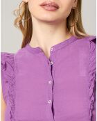 Top Teory violette