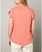 Chemise Teala corail