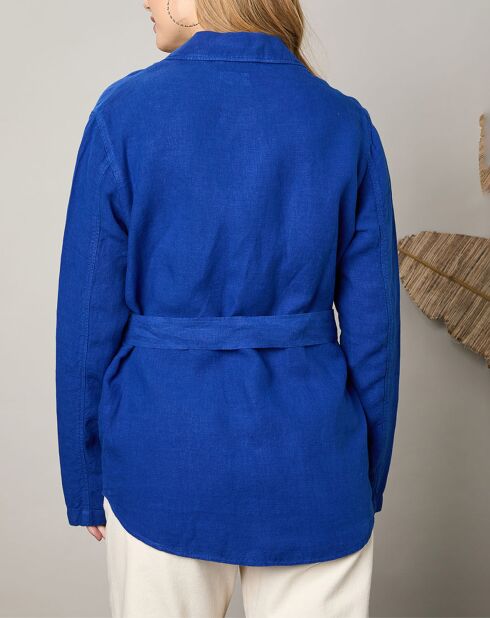 Valentine mykonos jas van 100% linnen