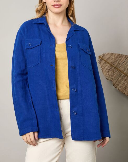 Valentine mykonos jas van 100% linnen