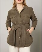 Veste 100% Lin Valentine army