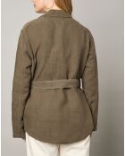 Veste 100% Lin Valentine army