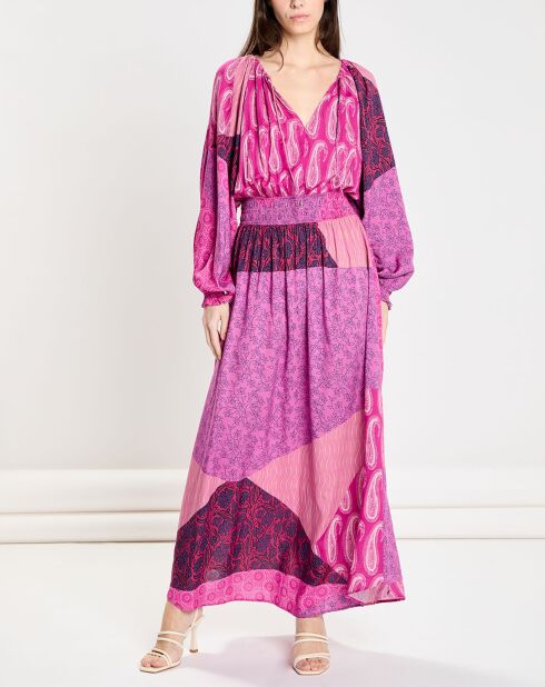 Robe Colinet imprimée sarée