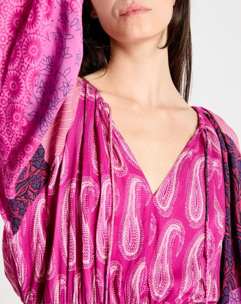 Robe Colinet imprimée sarée
